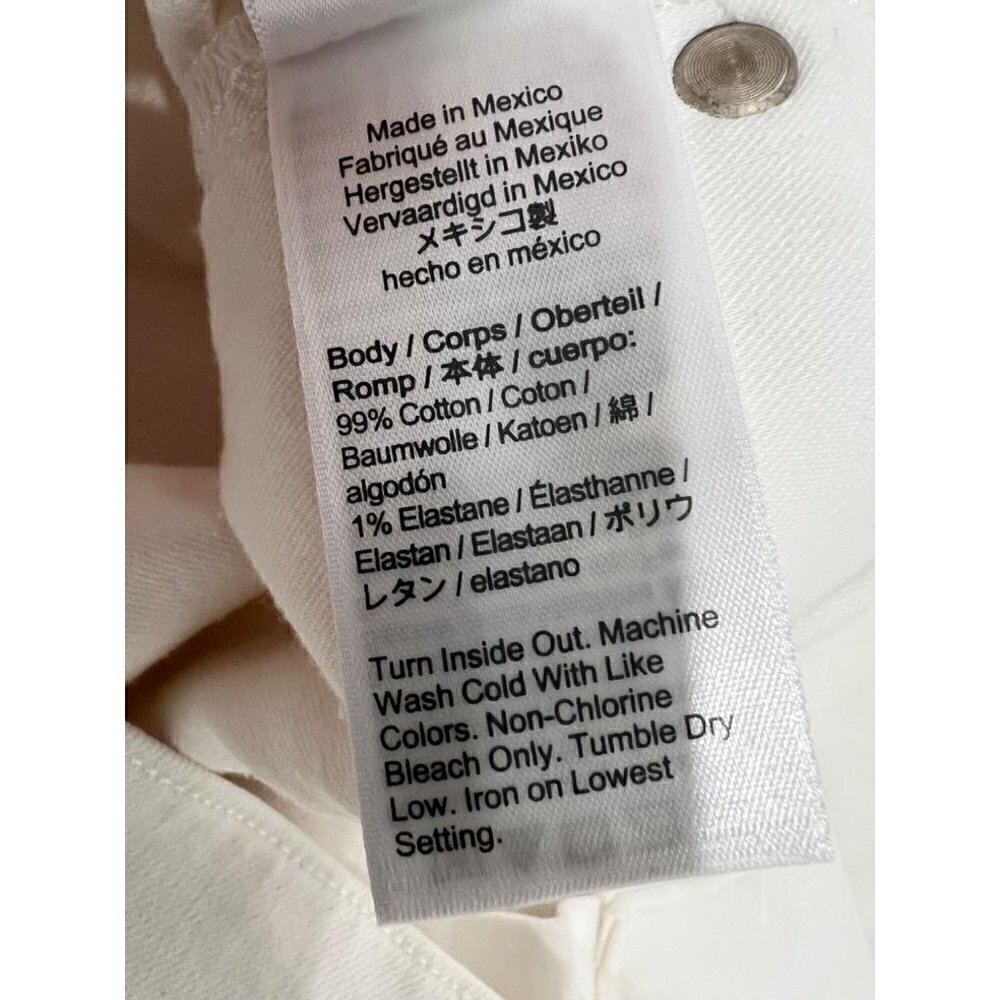 New J Crew Size T31 Slim wide-leg jean in white wash BP462 SU23 - Picture 11 of 14